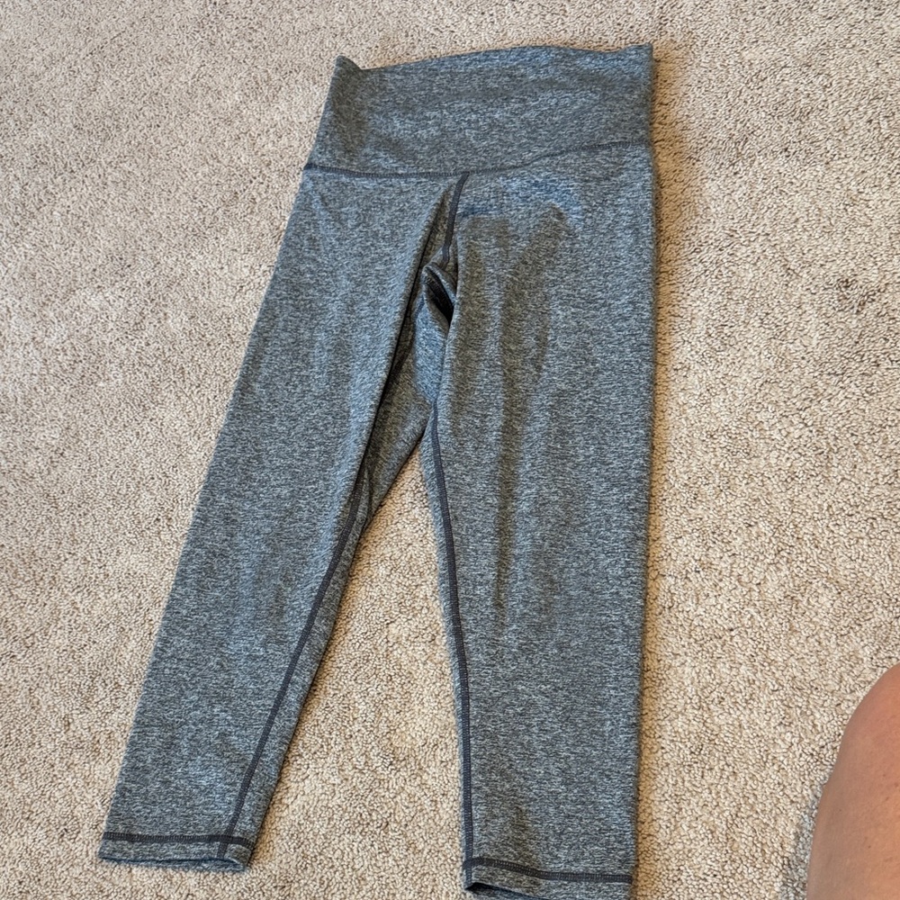 DYI Heather Gray Women's Leggings CROPPED size medium